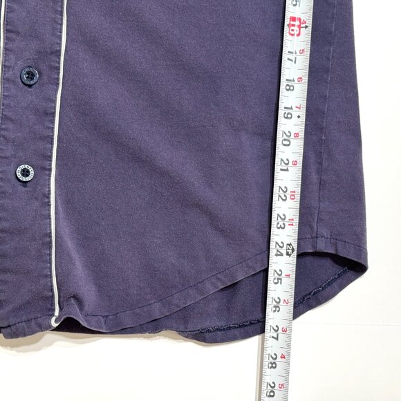 Vtg Disney Store Winnie the Pooh Baseball Jersey Adult Navy Blue Bee Stompers - Picture 10 of 10